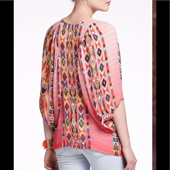 Shivali dolman Anthropologie S new pink - Picture 4 of 6